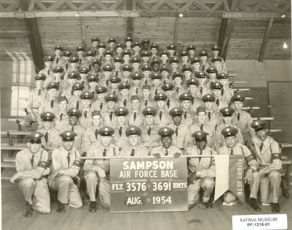 1954,Sampson AFB,Squadron 3691,Flight 3576