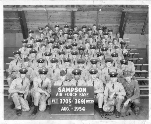 1954,Sampson AFB,Squadron 3691,Flight 3705