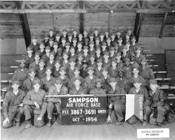 1954,Sampson AFB,Squadron 3691,Flight 3867