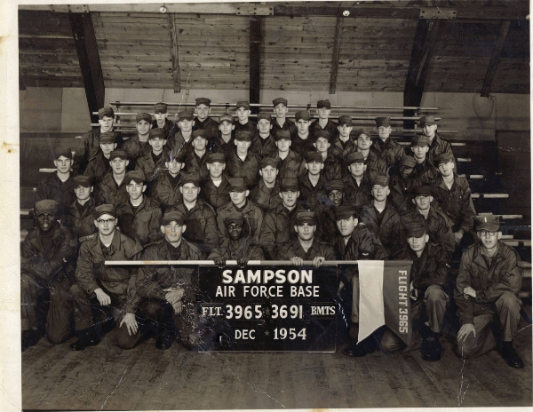 1954,Sampson AFB,Squadron 3691,Flight 3965