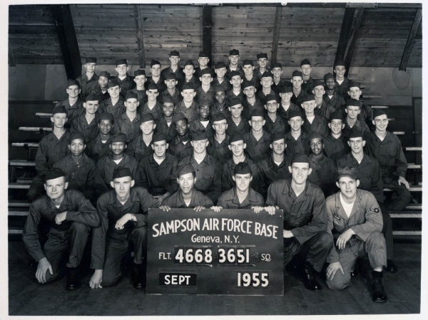1955,Sampson AFB,Squadron 3651,Flight 4668