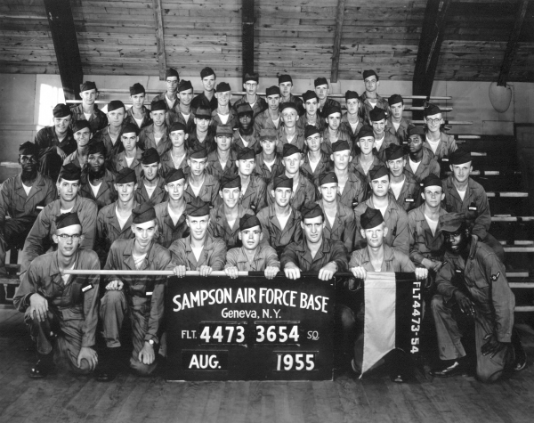 1955,Sampson AFB,Squadron 3654,Flight 4473