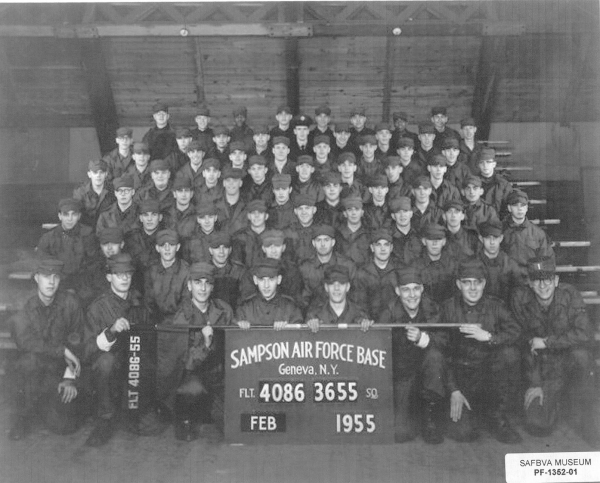 1955,Sampson AFB,Squadron 3655,Flight 4086