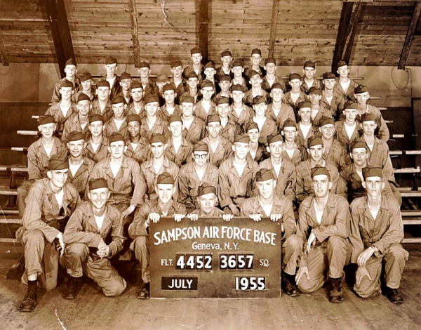 1955,Sampson AFB,Squadron 3657,Flight 4452