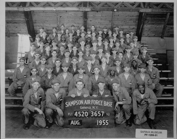 1955,Sampson AFB,Squadron 3657,Flight 4520