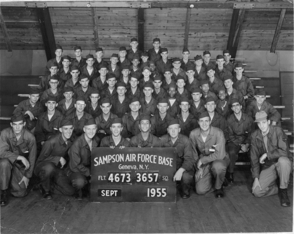 1955,Sampson AFB,Squadron 3657,Flight 4673