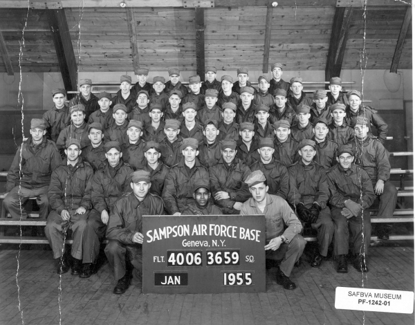 1955,Sampson AFB,Squadron 3659,Flight 4006
