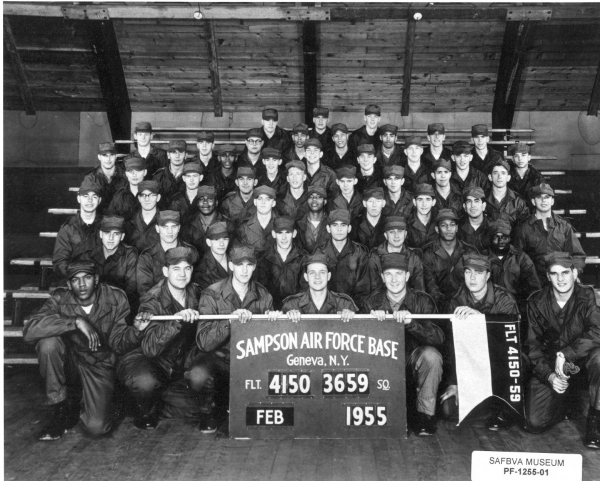 1955,Sampson AFB,Squadron 3659,Flight 4150