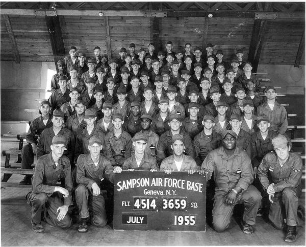 1955,Sampson AFB,Squadron 3659,Flight 4514