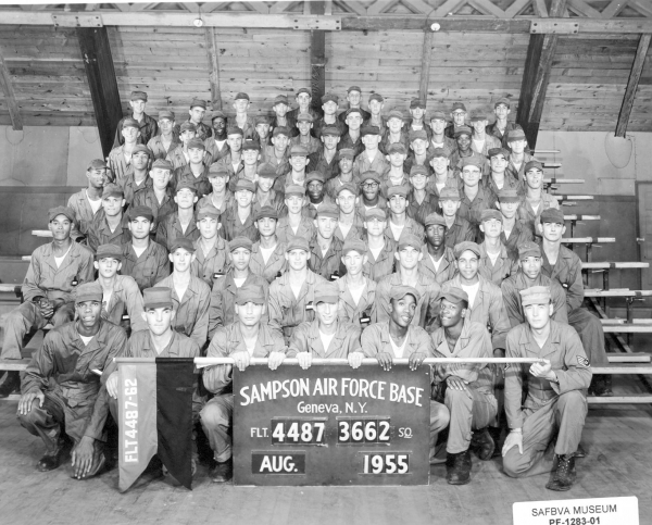 1955,Sampson AFB,Squadron 3662,Flight 4487