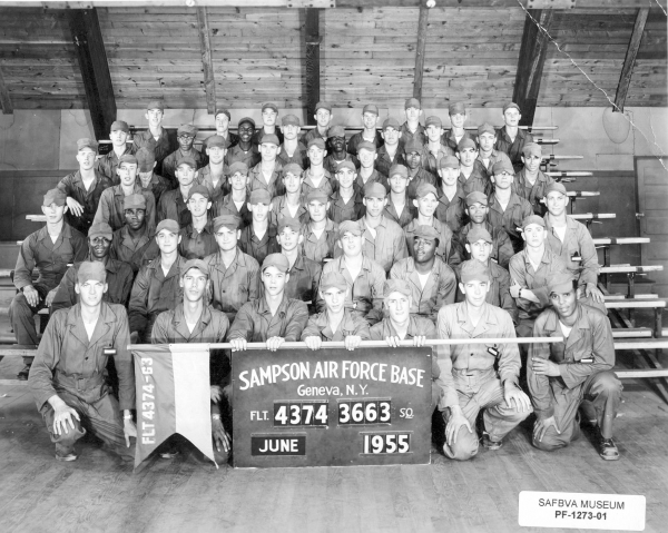 1955,Sampson AFB,Squadron 3663,Flight 4374