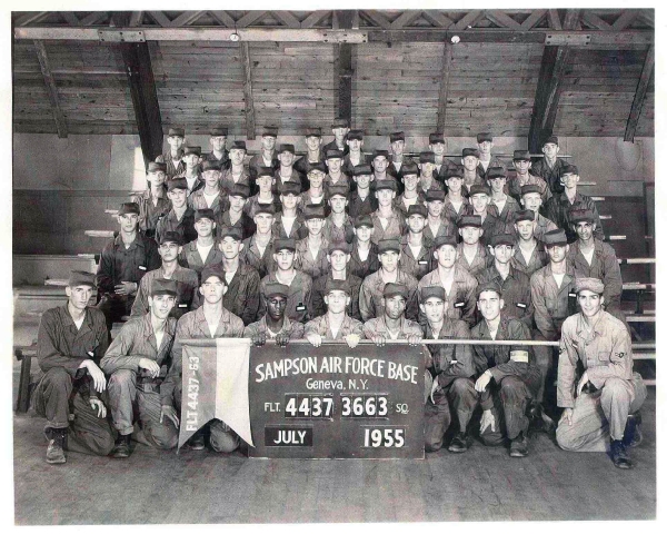 1955,Sampson AFB,Squadron 3663,Flight 4437