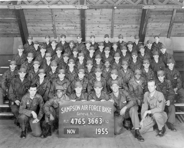 1955,Sampson AFB,Squadron 3663,Flight 4765