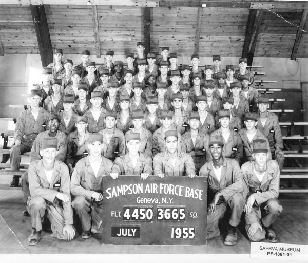 1955,Sampson AFB,Squadron 3665,Flight 4450