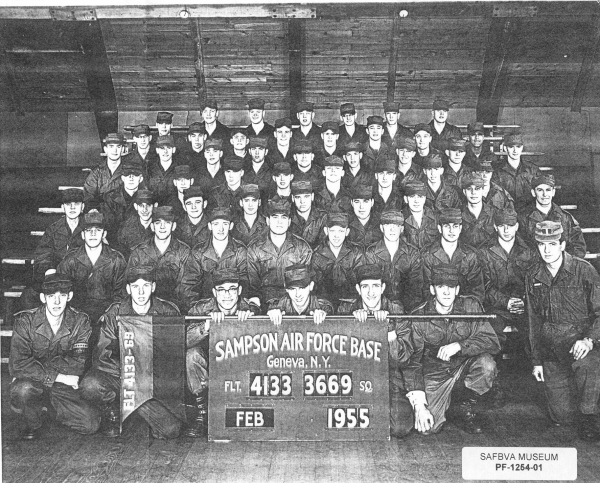 1955,Sampson AFB,Squadron 3669,Flight 4133