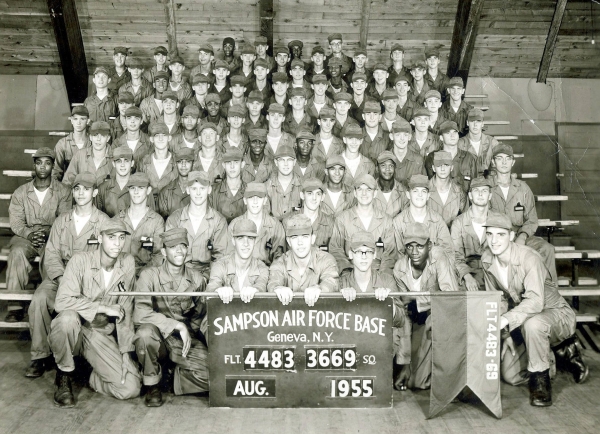 1955,Sampson AFB,Squadron 3669,Flight 4483