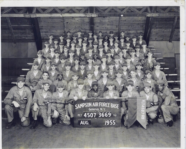 1955,Sampson AFB,Squadron 3669,Flight 4507