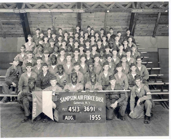 1955,Sampson AFB,Squadron 3691,Flight 4513