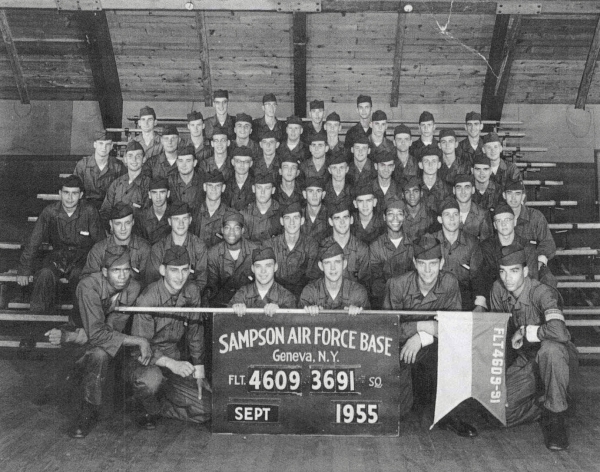 1955,Sampson AFB,Squadron 3691,Flight 4609