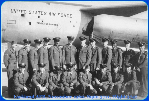 1960,Amarillo AFB Tech School,Squadron 3711, Flight 3741
