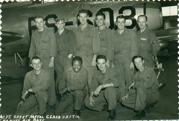 1951,Chanute AFB,Airframe Repair School,02171A