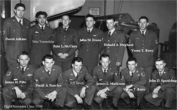1960,Chanute AFB,3358th School Squadron,Flight Simulator Maintenance School