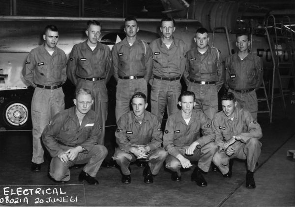 1961,Chanute AFB,Aircraft and Missile Electrical Repairman