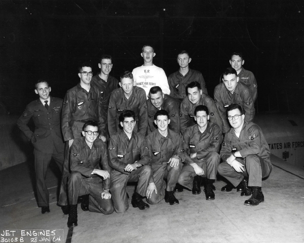 1964,Chanute AFB,Jet Engine 43230 Tech,Class 30103B