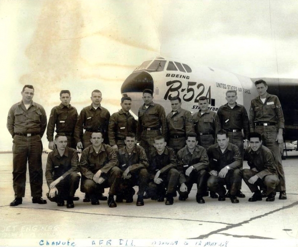 1964,Chanute AFB,Jet Engine Tech School