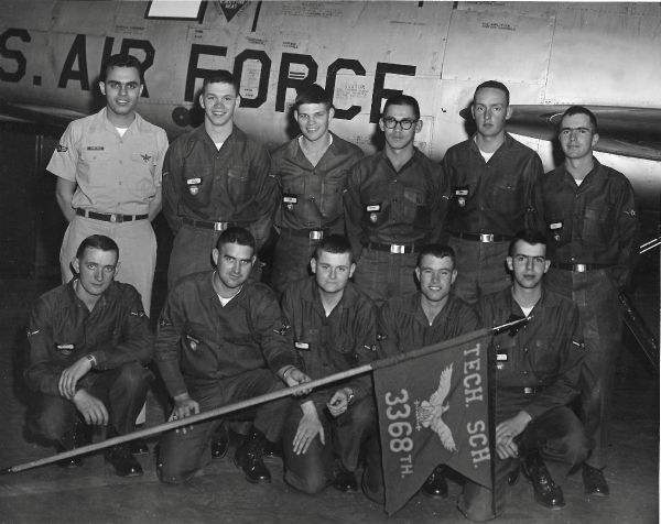 1966,Chanute AFB,Jet Engine Tech School,Squadron 3368