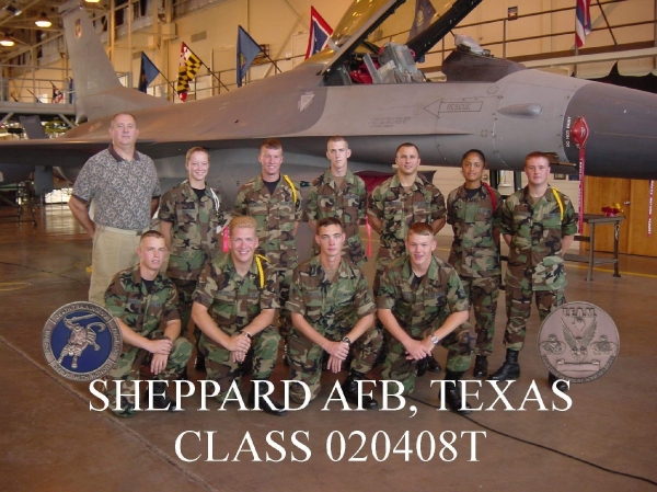 2002,Sheppard AFB,Electrical and Environmental Systems Class