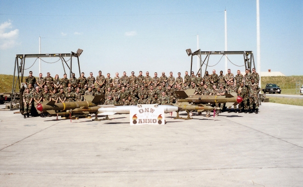 1999, Incirlik Air Base,Turkey,USAF ONW Munitions Storage Personnel