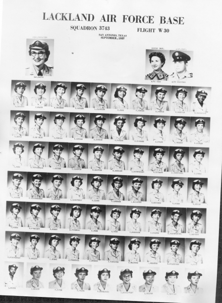 1957,Lackland AFB,Squadron 3743,Flight W-30