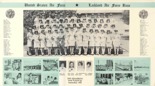 1970,LacklandAFB,Squadron 3743, Flight W-062