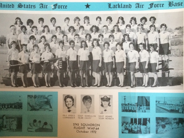 1972,Lackland AFB,Squadron 3743,Flight WAF-64