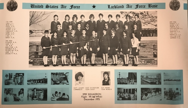 1973,Lackland AFB,Squadron 3709,Flight W-161-WR51