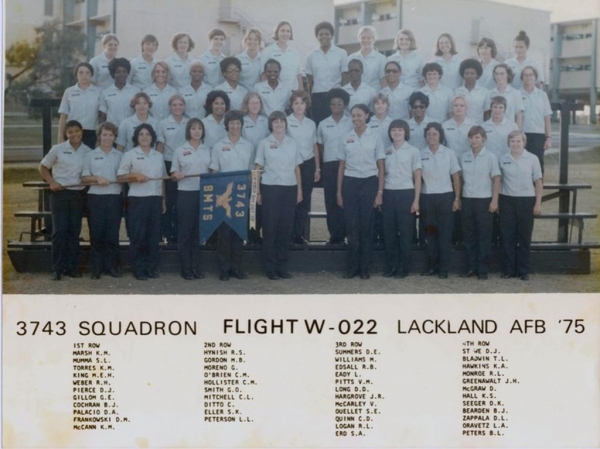 1975,LacklandAFB,Squadron 3743, Flight W-022