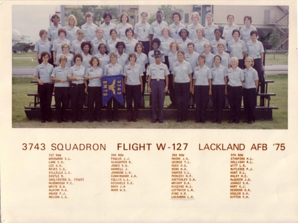 1975,LacklandAFB,Squadron 3743, Flight W-127