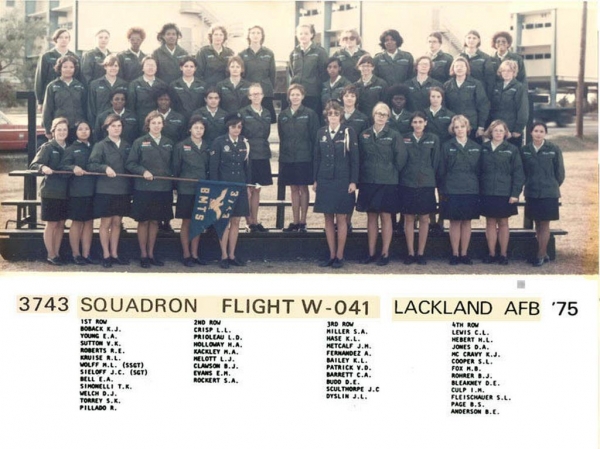 1975,LacklandAFB,Squadron 3743, Flight W-041