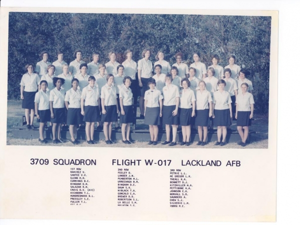 1976,LacklandAFB,Squadron 3709, Flight W-017