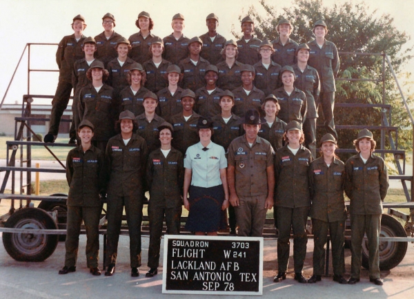 1978,LacklandAFB,Squadron 3703, Flight W-241