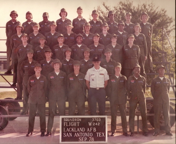 1978,LacklandAFB,Squadron 3743, Flight W-242