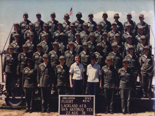 1978,LacklandAFB,Squadron 3743, Flight W-214