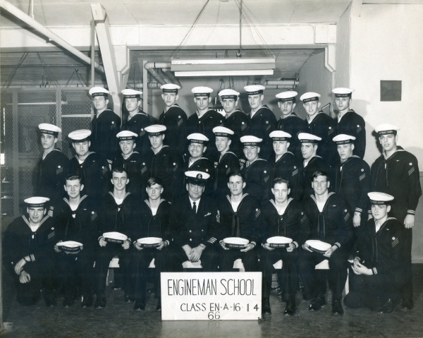 1966,USCG Training Station Groton,Engineman A Training School,Class EN-A-66_2