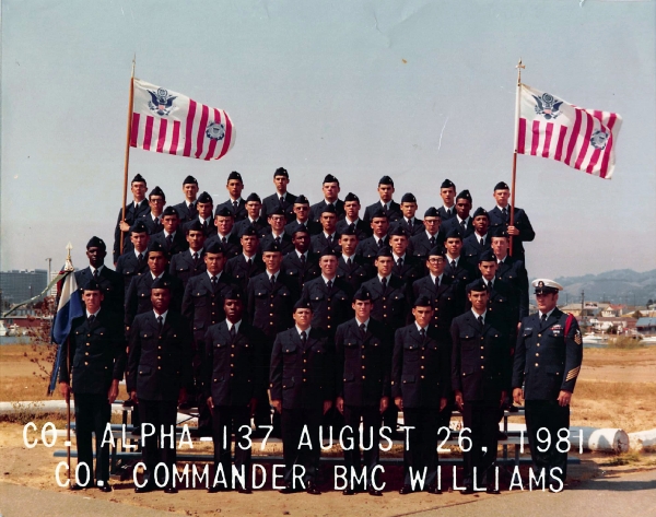 1981,USCG Training Center Alameda,Company  Alpha - 137