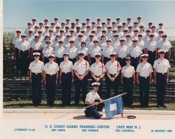 1988,Coast Guard Training Center, Cape May, Papa 128