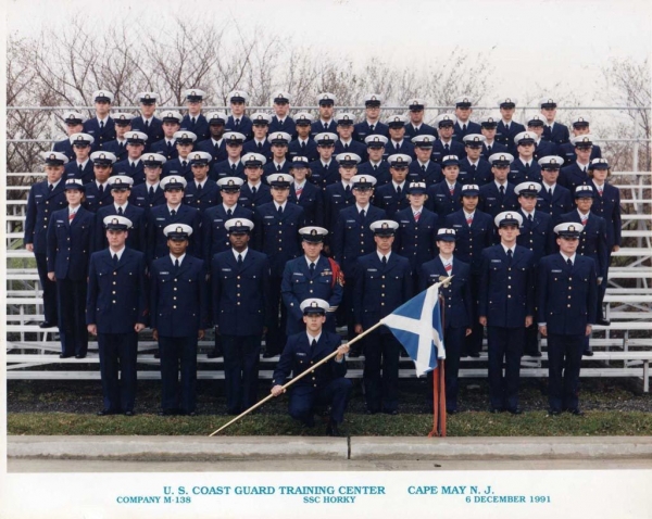 1991,Coast Guard Training Center, Cape May, Mike 138