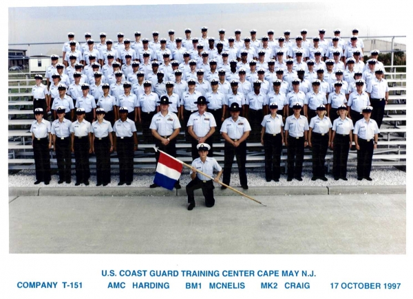 1997,Coast Guard Training Center, Cape May, Tango 151