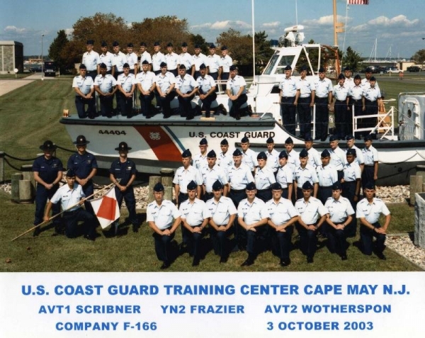 2003,Coast Guard Training Center, Cape May, Foxtrot 166