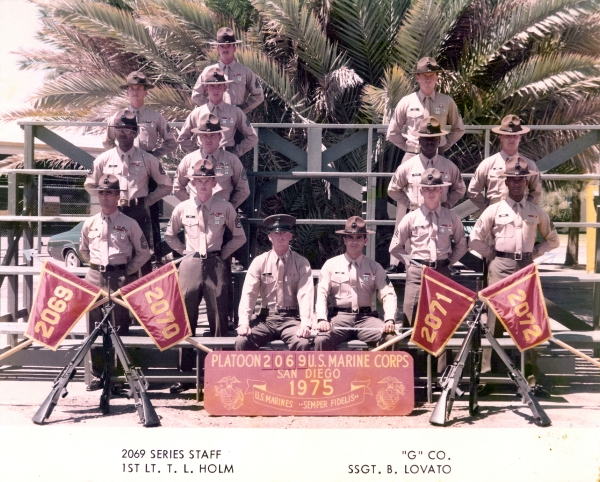 1975,MCRD San Diego,Platoon 2069 Series Drill Instructors